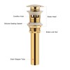 Kitchen Bathroom Basin Sink Solid Brass Pop Up Drain Stopper