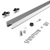 JUBEST 7FT Commercial Grade Pocket Door Hardware and Track Set,