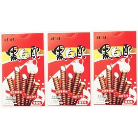 Wafer Rolls,Vanilla Flavor, 56g, 3Packs