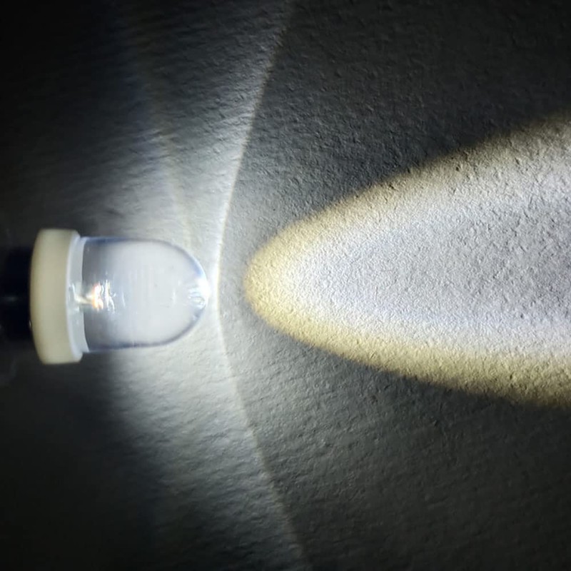10PCS 0.2W 6V E10 Mini Led Bulb, Miniature Screw Base