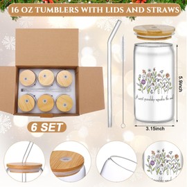 Mimorou 6 Set Christian Gifts for Women 16oz 6 Tumblers with Lids Straws and 6 Christian Keychain Inspirational Scripture Cup Sisters in Christ Gifts Bible Verse Friendship Supplies – Proverbs 27: 9