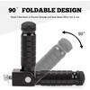 XINGWU M8 Motorcycle Foot Pegs 90 Degree Foldable Bike Pegs