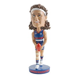 Western Bulldogs AFL Footy Bobblehead 18cm Aaron Naughton
