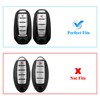 MILD EAST for Infiniti Key Fob Cover with Keychain, Car