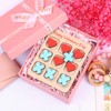 Zzbakress Funny Valentine's Day Board Game Wooden Travel Games Valentine's