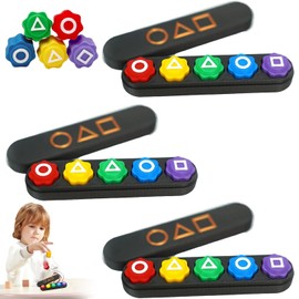 WELLXUNK Traditional Korean Game, 3 Sets Gonggi Stone Set, Gonggi Stones Game, Gonggi Jack Stone Pebbles, Gonggi Korean Game Set, Gonggi Jack Stone Pebbles Set for Children Adults