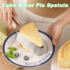 Suuker Cake Cutter, Stainless Steel Cake Knife and Server with