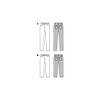 BURDA SEWING PATTERN MISSES' SKINNY LOW-RISE JEANS SIZE 8 -