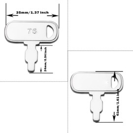 Honda Generator Keys, 10Pcs 35111-880-013 Ignition Key for Honda and Generators Power Equipment GX340 GX390 GX160 GX200 GX240 GX270 Predator Wen Powermate
