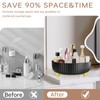 Bukuhlio Turntable Spice Rack Fridge Kitchen Cabinet Organiser 22 cm