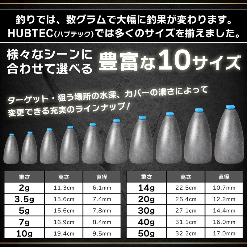 bullet sinker (30g 15pcs)