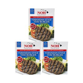 NOH Foods of Hawaii four serving seasoning packets 1.5 oz Pack of 3 Taste the flavor of Hawaii with each unique and famous meal (Hawaiian Style Teri Burger)