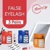 [NOON’S UP LOVE YOURSELF False Eyelash 3 Pairs] – ★Glue