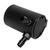 2 Port Oil Catch Can with Drain Valve 300ml Aluminum