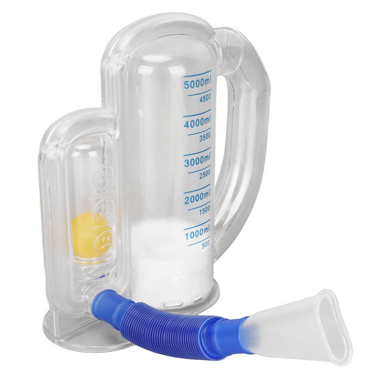 Breathing Exercise Device Deep Breathing Exerciser Lung Capacity Respiratory Therapy