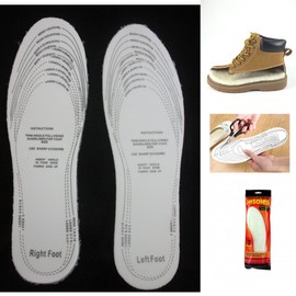 Pair Winter Boot Shoe Warm Thermal Insole Fleece Foam Men Women Foot Insert Pads