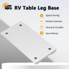 Virego Removable RV Table Leg Accessories, Aluminum Alloy Table Leg