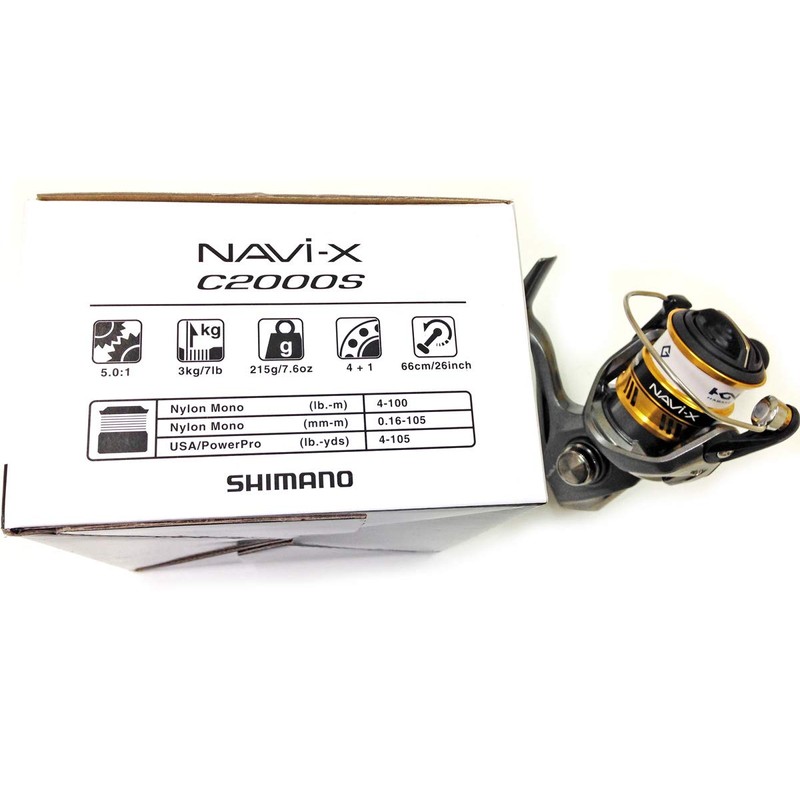 Shimano C2000S 039200 Navi X Spinning Reel