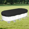 Oval Pool Cover 10 x 20 Ft for Above Ground