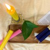 Lacaser Beeswax Taper Candles 8 Pack, 9“ Long Candles for