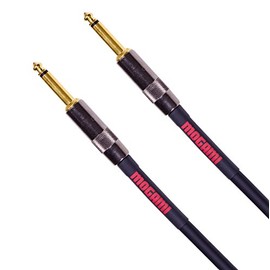 Mogami OD GTR-06 Overdrive Guitar Instrument Cable, 1/4" TS Male Plugs, Gold Contacts, Straight Connectors, 6 Foot