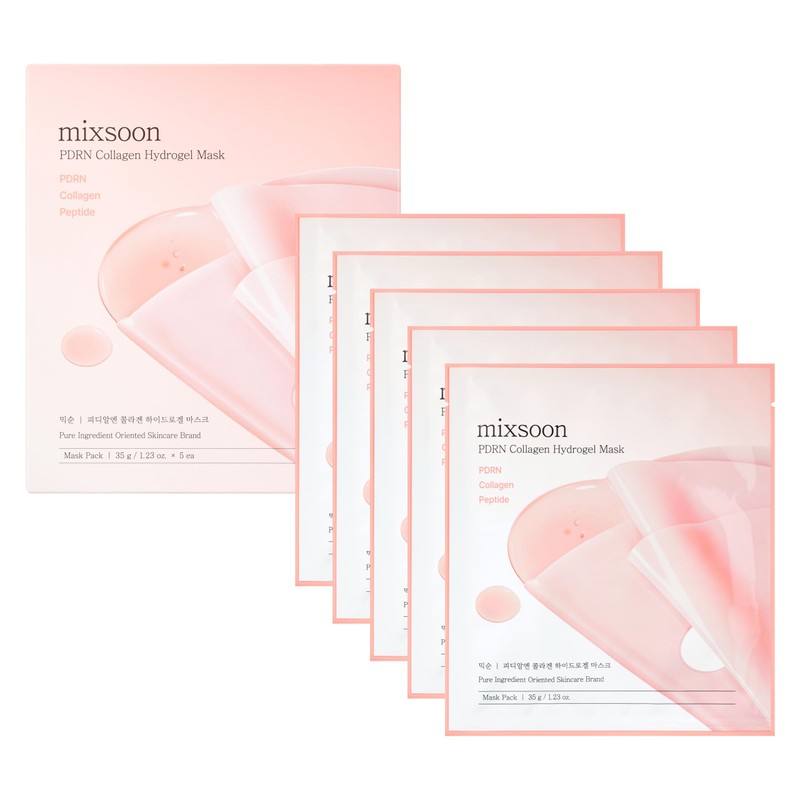 mixsoon PDRN Collagen Hydrogel Mask - Mascarilla con Colágeno y