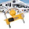 Trailer Coupler Lock Universal Hitch Lock U Shaped Combination Lock
