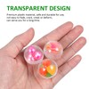 Gatuida 100pcs Claw Machine Balls: 28mm Empty Clear Claw Storage