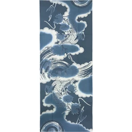 Edoten Todaya Shoten Ryen Dyed Tenugui Ryu (Large) 966 Approx. 14.6 x 38.6 inches (37 x 98 cm)