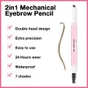 Microblading Eyebrow Pen - Eyebrow Pencil, 2-in-1 Dual-Ended Eye Brow