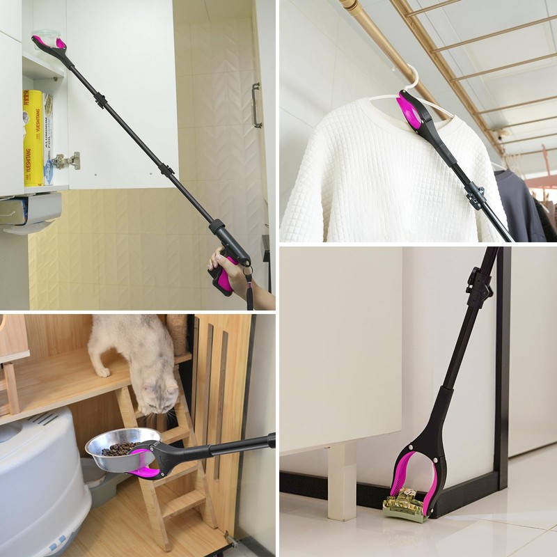 43" Grabber Reacher Tool, Foldable Reacher Grabber Pickup Tool with