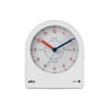 BRAUN/Brown BC22TW Table Clock Alarm Table Clock Time Teacher White
