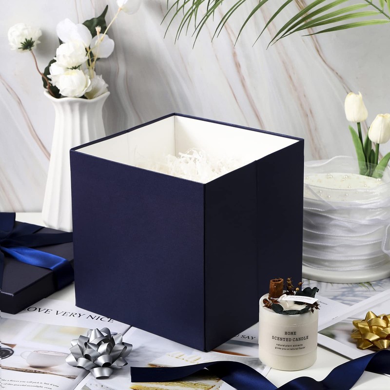 RUSPEPA Medium Birthday Gift Box with Lids, Ribbon and Tissue