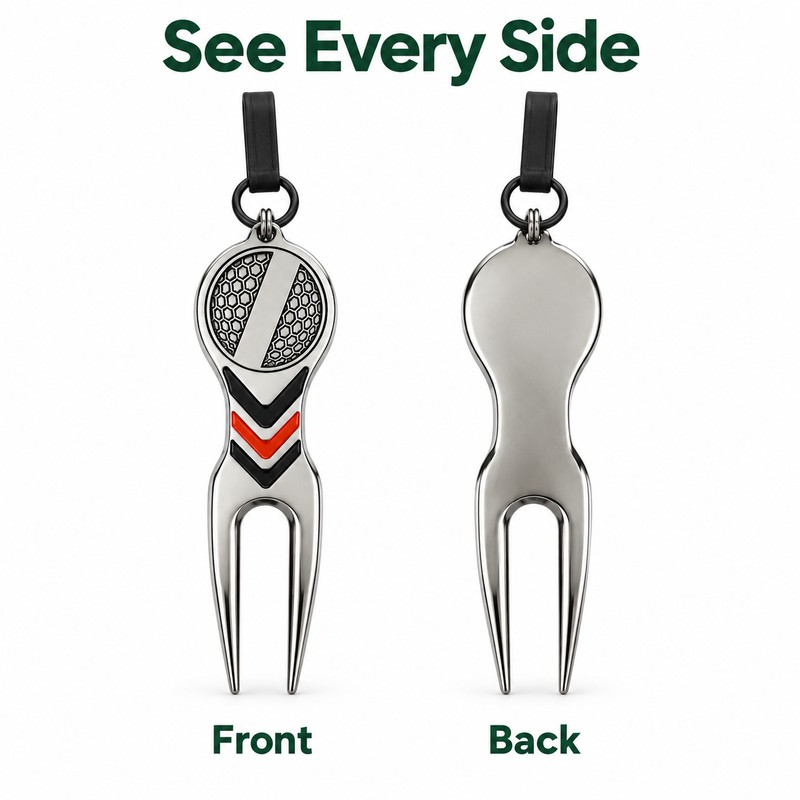 Golf Divot Repair Tool for Green Care – Aluminum Alloy