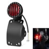 Amazicha 1" Motorcycle LED Tail Brake Light with Bracket, Waterproof