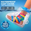 DRKLC Waterproof Cast Cover for Foot Adult, Shower Boots for