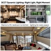 Obeaming 4.5'' 3CCT RV Interior Ceiling Lights 3000K/4500K/6000K Switchable with