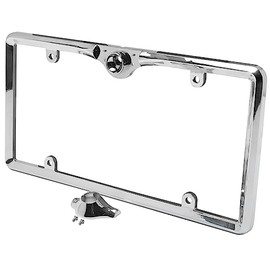Crimestopper LP-Frame-CHR Chrome License Plate Frame for Cam-300/400, 1 Pack