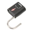 Fingerprint Padlock Biological Recognition Aluminium Alloy USB Rechargeable Support 10