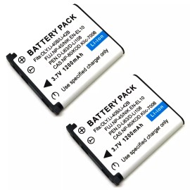 For Olympus 2x Battery For Li-40B Li-42B Olympus FE-150 FE-160 FE-190 FE-220 FE-220D FE-230