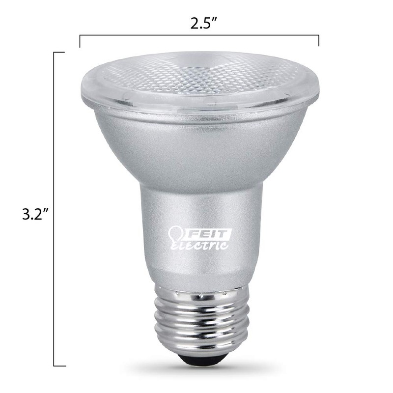 Feit Electric PAR20 LED Bulbs, 50W Equivalent, Dimmable Spotlight Bulbs,