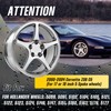 DewFlew 1Pc Wheel Center Caps for Chevy 2000-2004 Corvette Z06