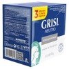 GRISI Neutro Jabón Tripack, 150 gr, blanco