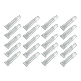 Tubo de Brillo de Labios Recargable de 12 Ml Mantecas Corporales Maquillaje Portátil DIY Envases de Bálsamo Labial Vacíos 20 Piezas, Tubo de Brillo de Labios Recargable de 12 Ml