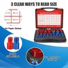 Nut and Bolt Thread Checker - 54 PCS Nut and