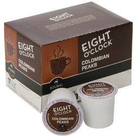 Eight O'Clock Colombian K-Cups for Keurig K-Cup Brewers, 72 Count