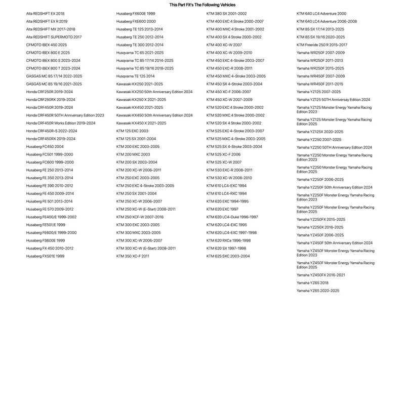 Tusk Handlebar Risers 1 1/8" Bars, 30mm Height For KTM