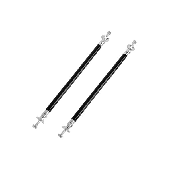 Motoforti 2Pcs Car 200mm Adjustable Front Bumper Lip Lever Splitter