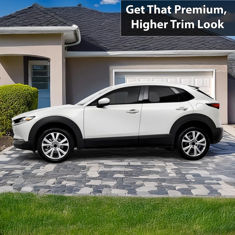 BOGAR TECH DESIGNS Outer Side Chrome Delete Overlay Compatible with