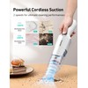 Aspiron Cordless Handheld Vacuum, 24KPA Powerful Car Vacuum, 2-Speed, 2